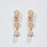 Rineva Aurelia Rose Gold CZ Jewellery Set - Image 3