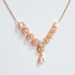 Rineva Aurelia Rose Gold CZ Jewellery Set - Image 2