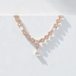 Rineva Aurelia Rose Gold CZ Jewellery Set - Image 4