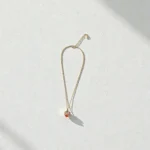 Rineva Aurora Petal Pendant Jewellery Set (Gold Tone) - Image 5