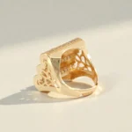 Rineva Aurelia Gold Radiance Statement Ring - Image 3