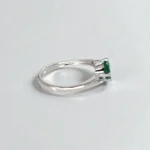 Rineva Verdant Curve Silver Adjustable Ring - Image 2