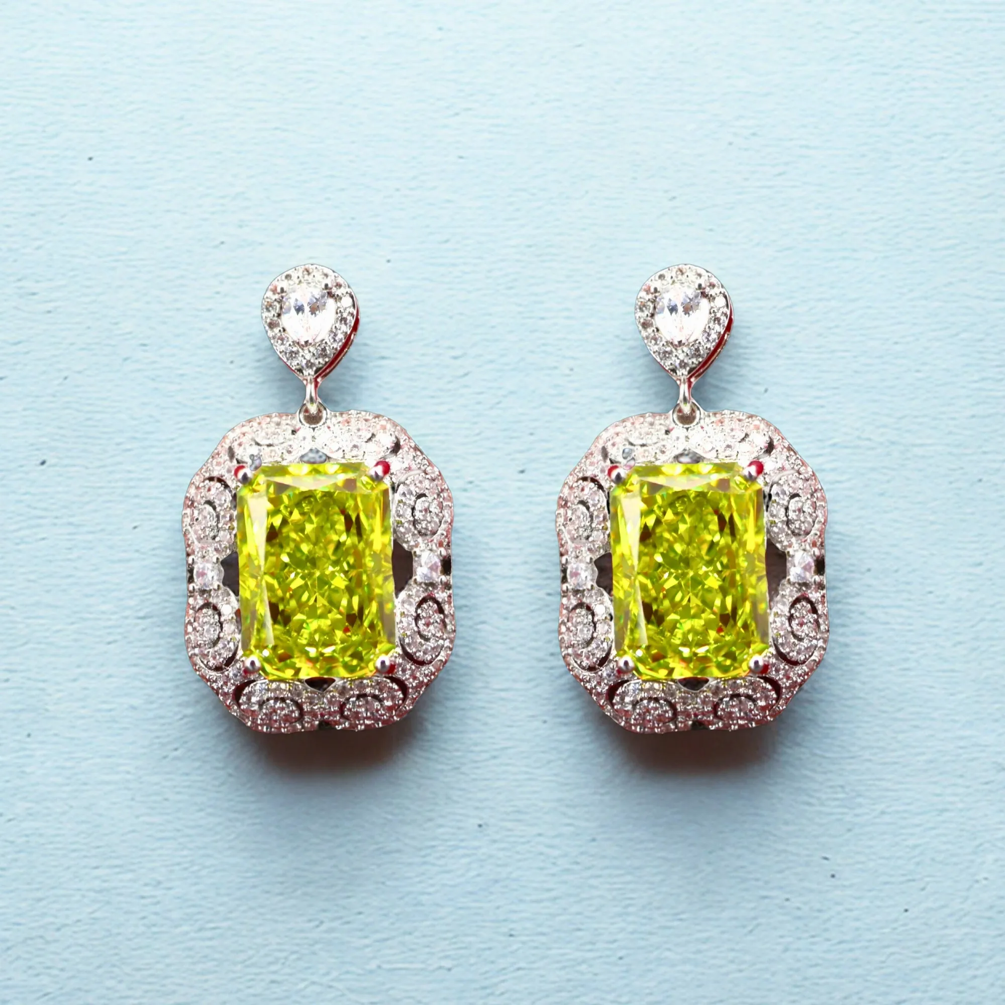 33 Rineva Lumiere Citrine Drop Earrings - Image 1