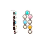 Rineva Celeste Multi-Stone Drop Earrings - Image 3