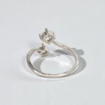 Rineva Twin Spark Adjustable Solitaire Ring - Image 4