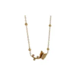 Rineva Butterfly Trail Gold Necklace - Image 2