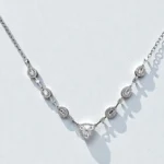 Rineva Celeste Tria Crystal Necklace & Earring Set