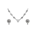 Rineva Celeste Tria Crystal Necklace & Earring Set - Image 3