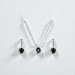 Rineva Aarohi Oval Stone Jewellery Set - Image 4
