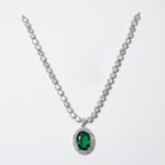 Rineva Emerald Royale Tennis Necklace Set - Image 4