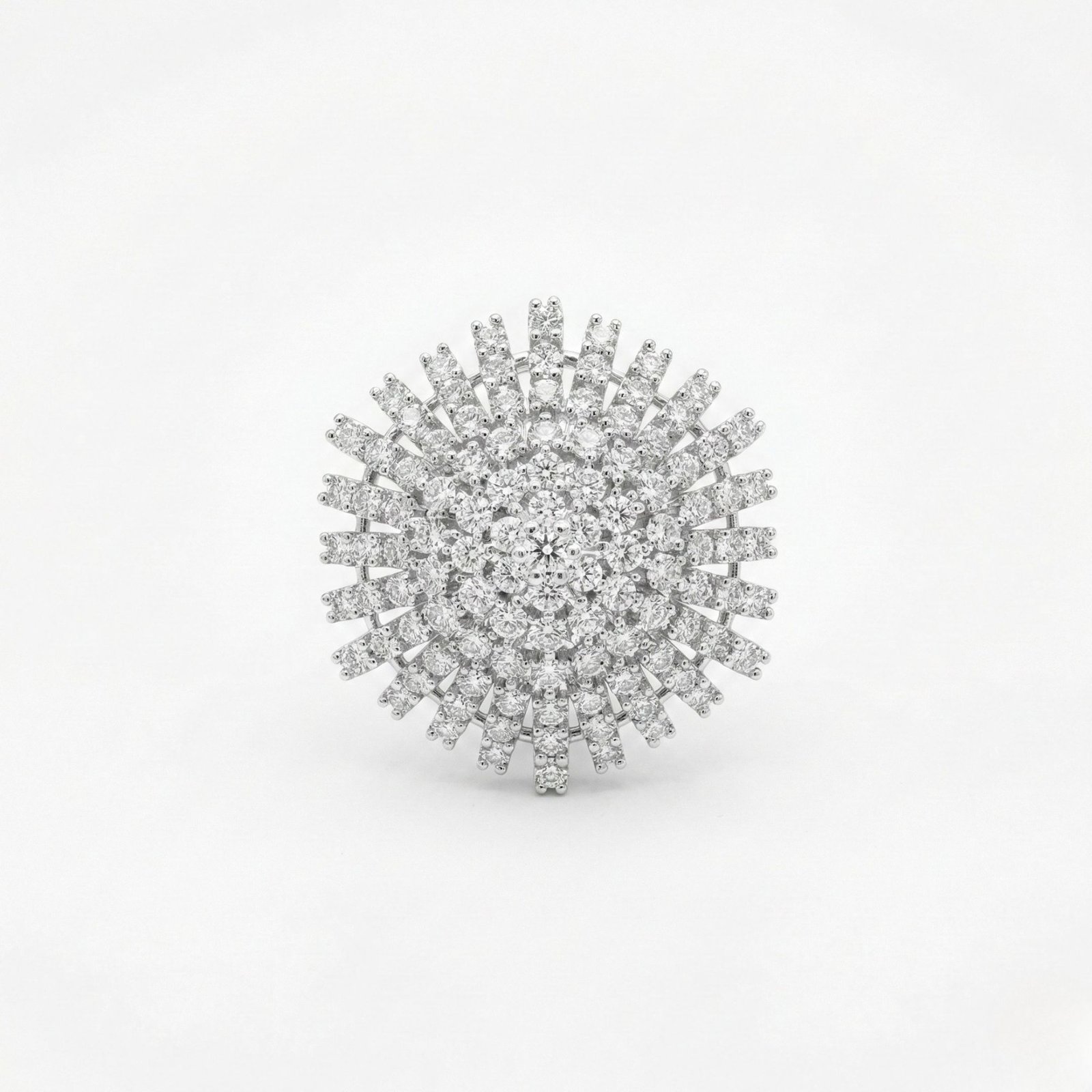 12(F) Rineva Radiant Bloom Statement Ring - Image 1