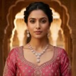 Rineva Pearl Droplet Radiance Necklace Set - Image 2