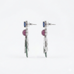 Rineva Emerald Royale Pearl Drop Earrings - Image 3