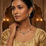 Rineva Imperial Geometric Radiance Necklace Set - Image 2