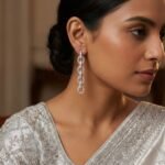 Rineva Diamond Link Cascade Drop Earrings - Image 2