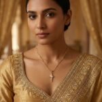 Rineva Astra Spark Drop Pendant Necklace - Image 2