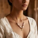 Rineva Ivory Bloom Charm Necklace - Image 2