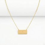 Rineva 11:11 Manifest Bar Necklace