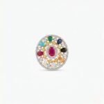 Rineva Royal Navratna Statement Ring