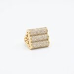 Rineva Regal Triple Bar Statement Ring - Image 3