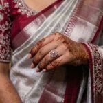 Rineva Ruby Bloom Halo Statement Ring - Image 2