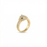 Rineva Emerald Panther Luxe Ring
