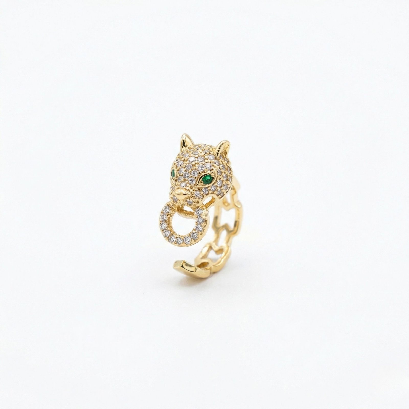 39(39S Rineva Panther Royale Charm Ring - Image 1