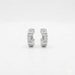 Rineva Celestia Crystal Hoop Earrings