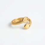 Rineva Golden Orbit Open Ring
