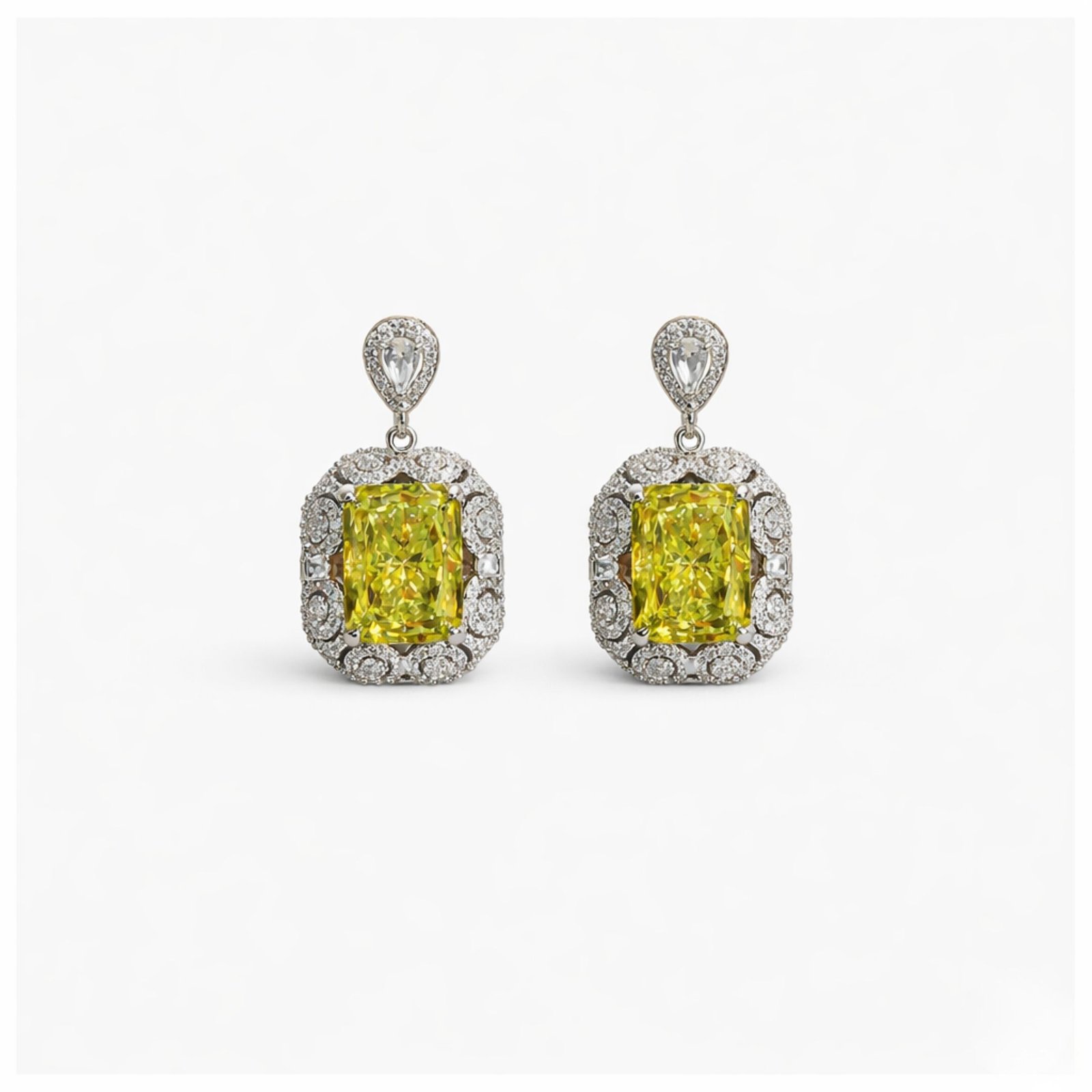 47F Rineva Soleil Radiance Drop Earrings - Image 1
