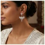 Rineva Celestia Wing Radiance Drop Earrings - Image 2
