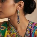 Rineva Prism Luxe Chain Drop Earrings - Image 2