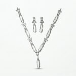 Rineva Celeste Marquis Crystal Necklace Set