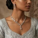 Rineva Celeste Marquis Crystal Necklace Set - Image 2