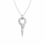 Rineva Silver Embrace Loop Pendant