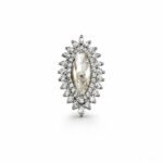 Rineva Regal Halo Marquise Ring