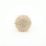 Rineva Royal Sunburst Statement Ring