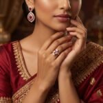 Rineva Ruby Bloom Elegance Ring - Image 2