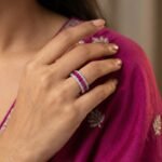 Rineva Ruby Radiance Open Band Ring - Image 2