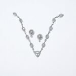 Rineva Celeste Oval Grace Necklace Set