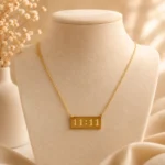 Rineva 11:11 Manifest Bar Necklace - Image 4