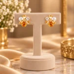 Rineva Amber Pearl Bloom Pendant Set - Image 3