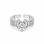 Rineva Celeste Crown Open Ring