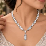 Rineva Celeste Marquis Crystal Necklace Set - Image 4