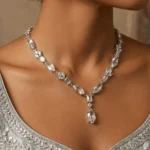 Rineva Celeste Marquis Crystal Necklace Set - Image 4