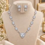 Rineva Celeste Oval Grace Necklace Set - Image 3
