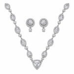 Rineva Celeste Oval Grace Necklace Set