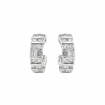Rineva Celestia Crystal Hoop Earrings