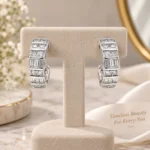 Rineva Celestia Crystal Hoop Earrings - Image 4