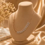 Rineva Dual Aura Geometric Crystal Necklace - Image 4